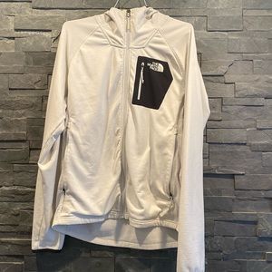The north face zip up hoodie